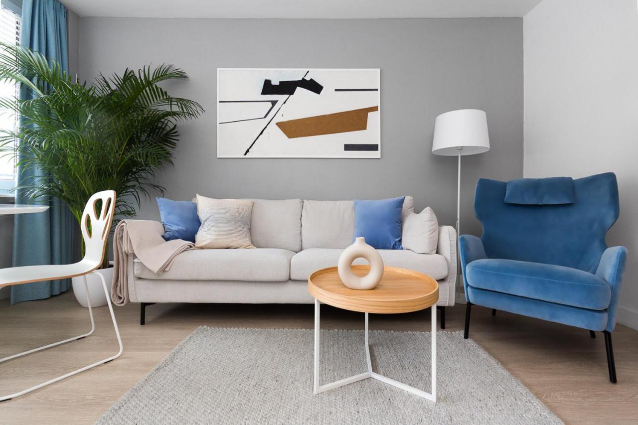 Apartament Bielany 3 Min From Metro With 5-Meals Per Day Diet Catering, Air Conditioning And Free Parking ワルシャワ エクステリア 写真